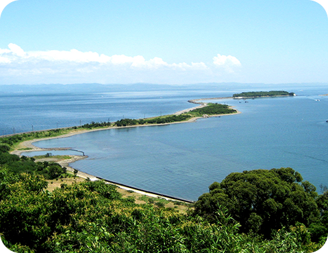 海岸線の風景