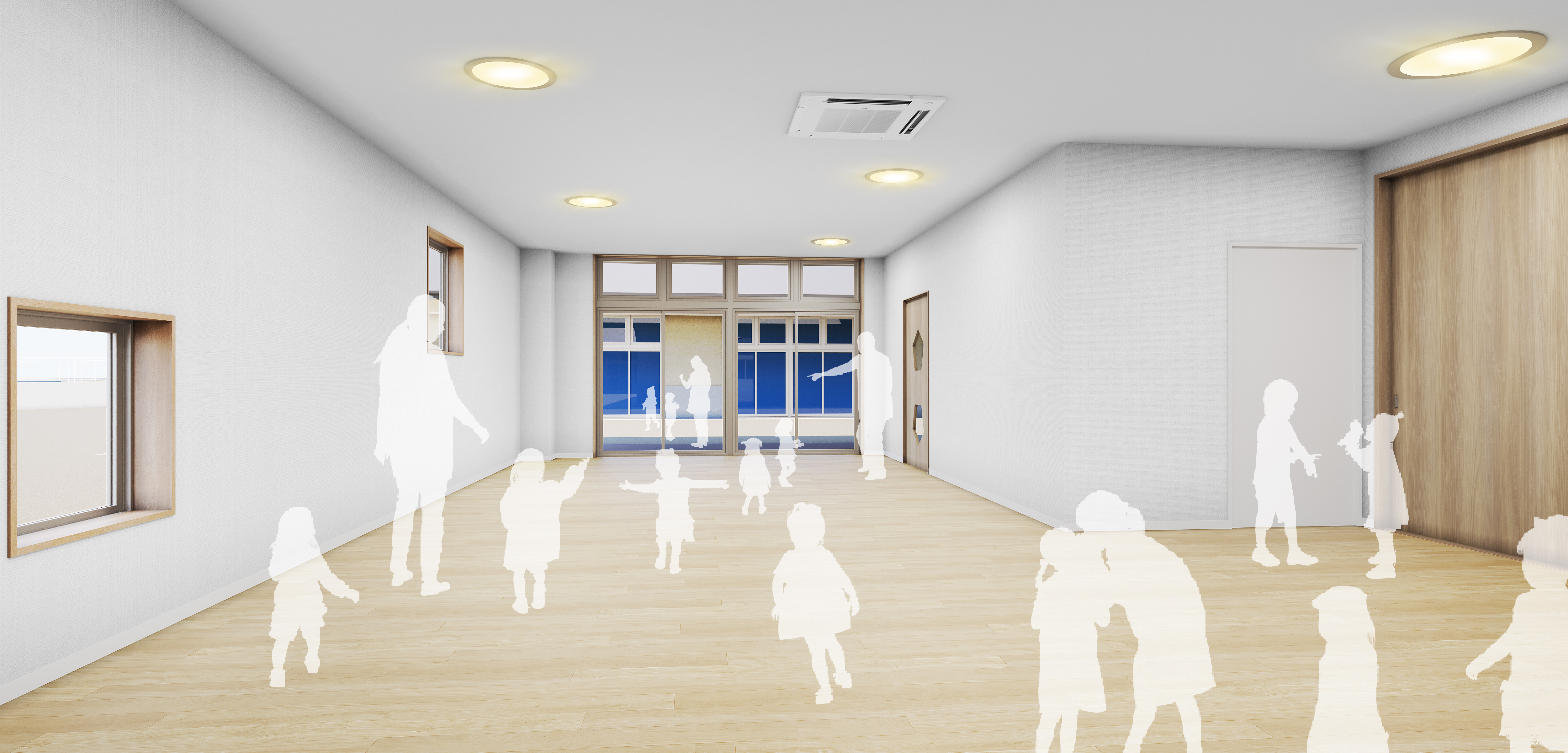 五色認定こども園保育室