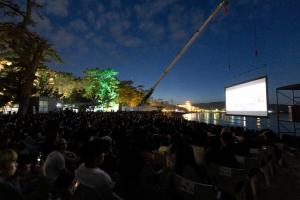 映画上映様子